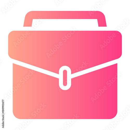 briefcase gradient icon