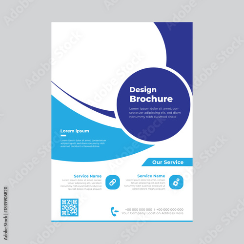 Business flyer template vector design 4.eps