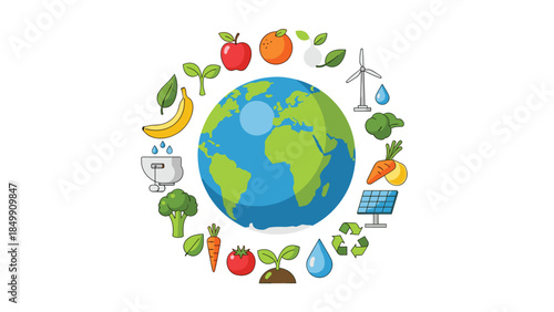 Protecting our planet involves sustainable practices like renewable energy, responsible consumption, and preserving natural resources for a healthier future.