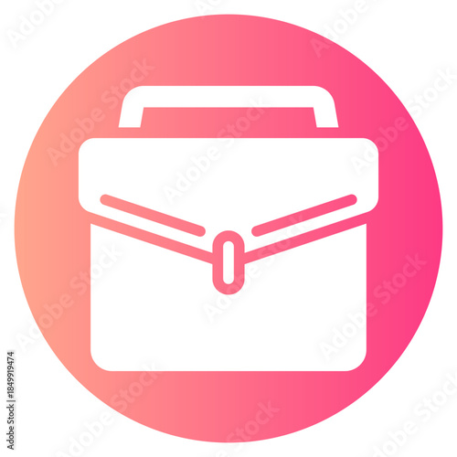 briefcase gradient icon