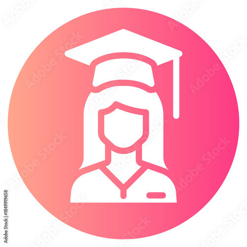 student gradient icon