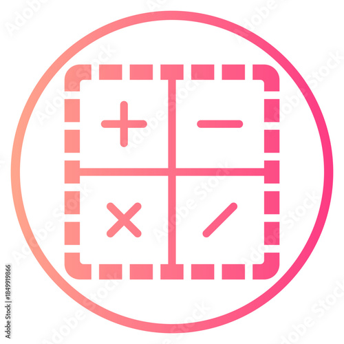math gradient icon