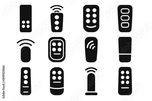 Pad compact slab cavity fan vector remote stabilizer signal grip contour icon