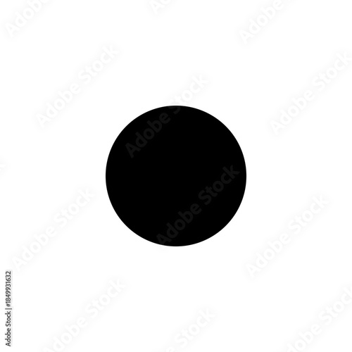The Mysterious Black Dot: A simple black dot against a stark backdrop, inviting the viewer to contemplate its essence and the infinite possibilities it represents.
