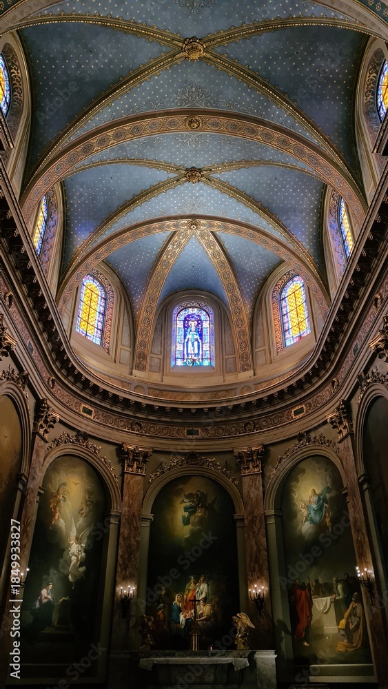 Naklejka premium Le chœur de la basilique de la Daurade (Toulouse)