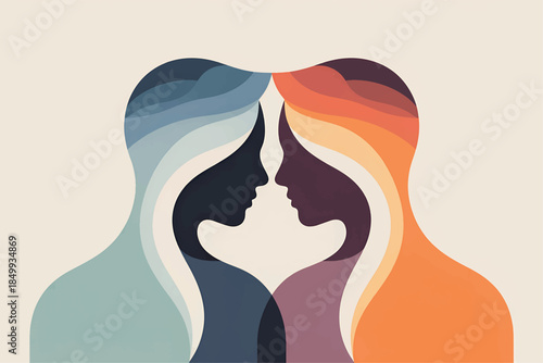 Peace and Unity Human Fraternity Abstract Design.eps