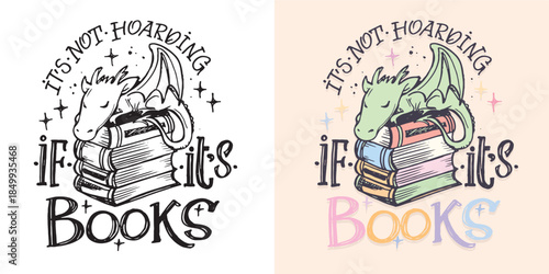 Funny hand drawn doodle lettering quote about Books. Lettering for t-shirt design, mug print, bag print, clothes fashion. 100% hand drawn vector image.
