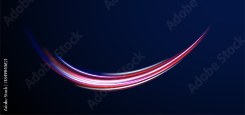 Highway motion line road color swirl fast streak night.
