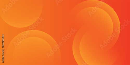abstract orange circular background. Dynamic sound wave. Design element. Vector illustration