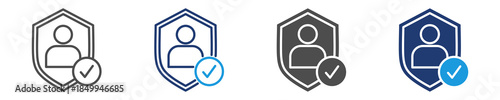 insurance icon set multiple icon