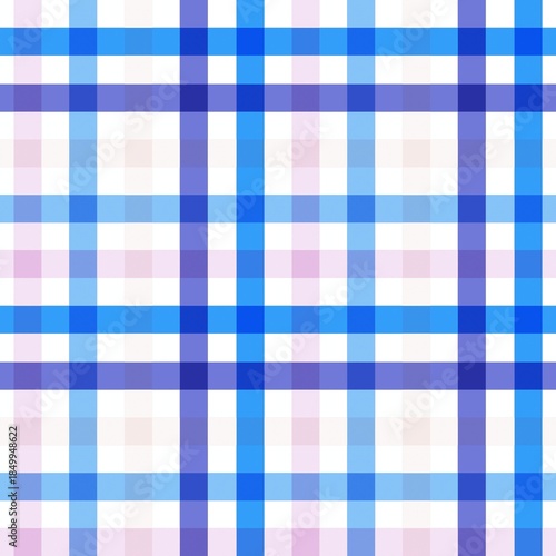 This is a seamless vector illustration of a classic plaid or check pattern, ideal for textile designs, backgrounds, and various creative projects.
