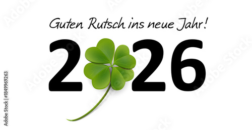 2026 Kleeblatt, Guten Rutsch ins neue Jahr!