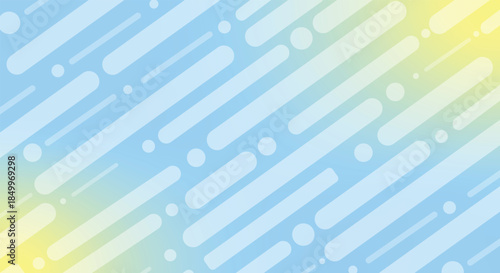 Modern Blue and Yellow Gradient Vector Background with Diagonal Geometric Pattern