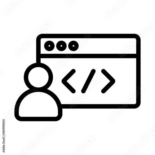 Web Development User Icon
