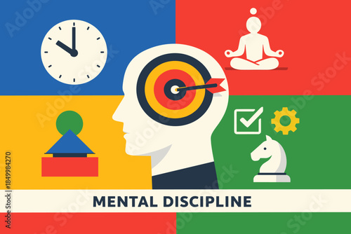 Mindfulness and focus: a visual guide to mental discipline and concentration techniques