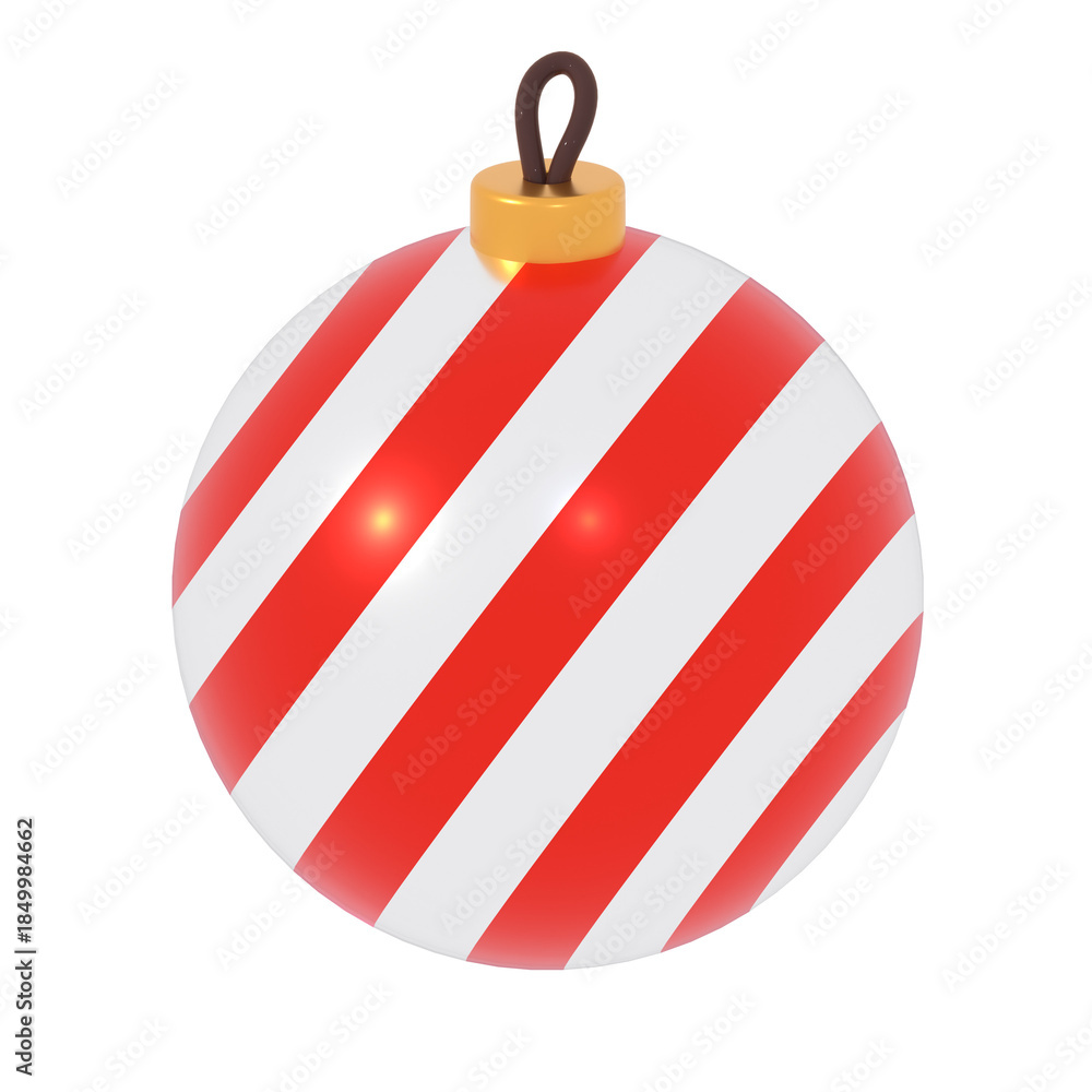 Obraz premium 크리스마스 장식 볼