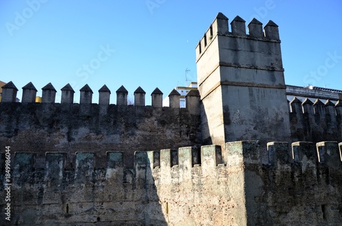 Roman Walls of La Macarena District in Seville, Andalusia, Spain