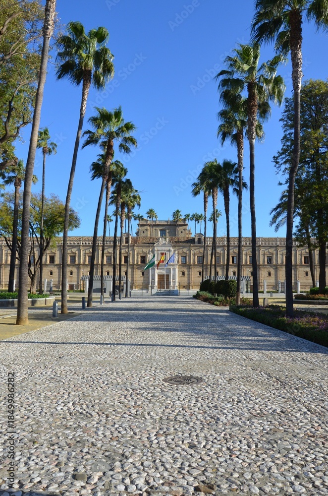 Obraz premium Andalusia Parliament Building, Seville, Spain