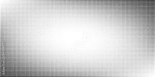 Grunge halftone gradient simple background. Faded grit noise texture. White and black sand noise art dot