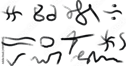 Ancient symbolic inscription with unidentified language or code