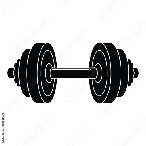 dumbbell weightlifting fitness equipment for strength training and exercise