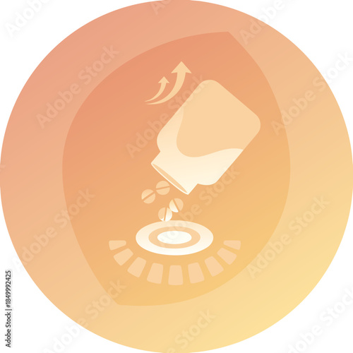 Smart Pill Dispenser Icon. Automatic Medication Management and Digital Health Tracking Vector.