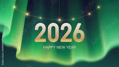 Neon business finance sign glowing at night with modern web concept for the new year