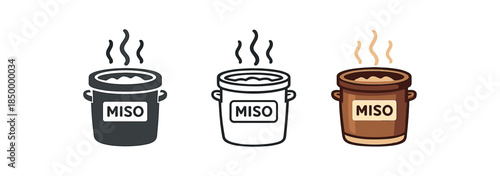 fermentation miso fermentation crock with label and steam lines