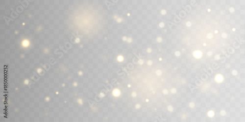 Golden dust shimmer flows subtly, creating a delicate glowing texture. Minimal sparkles enhance depth, clarity, and luxury. Perfect for refined stylish designs vector