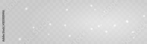 White festive dust shines with subtle sparkling bokeh. Light powder creates a calm winter atmosphere. Great for holiday backgrounds and clean graphic compositions vector