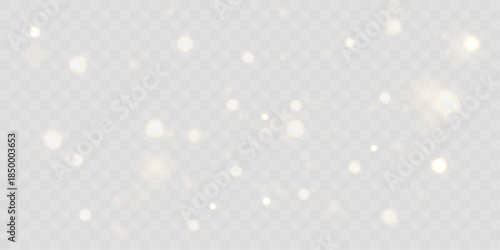 Golden dust particles drift smoothly, forming a radiant warm texture. Soft shimmering accents add luxury and visual softness. Ideal for premium abstract visuals vector