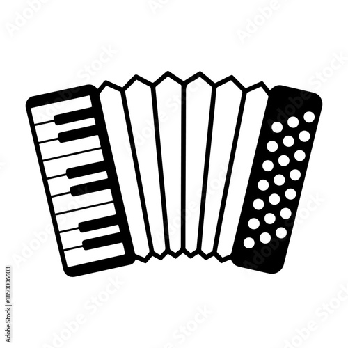 classical bayan accordion music icon