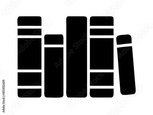 Knowledge Icon Collection Book Based Symbols Bla Vector Icon Set