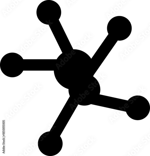 Black Golf Flat Style Vector Icon Sports Equipment Symbol and Recreation Outline Graphic Group Featuring Club, Ball, Tee and Course Elements