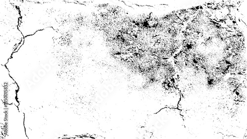 Black and white grunge. Distressed overlay dirty concrete grunge adstract background