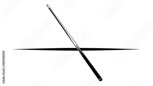 Sleek Black and Silver Pen Closeup.