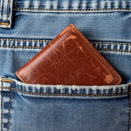Vintage Brown Leather Front Pocket Wallet for Men - Slim Bifold with Natural Patina & RFID Security  Compact Handcrafted Leather Card Holder