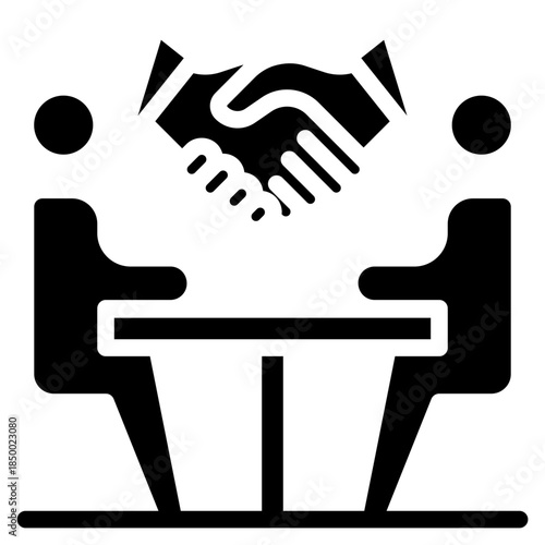 Collaboration, organization, trust, social, collaboration, people, dea sharing, crowdsourcing, knowledge exchange, brainstorming, partnerships, outline icon glyph, solid vector design illustrator	