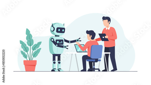 Robot Collaborating with Humans at Work.