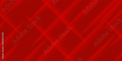 Dynamic fluid red geometric with colorful gradient background
