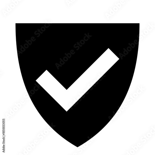 Shield of Assurance: A simple yet strong image of a shield bearing a checkmark symbol, conveying themes of security, approval, and verification.