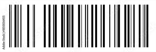 Bar code. Barcode illustration. Editable color. isolated on white background. vector illustration. EPS 10