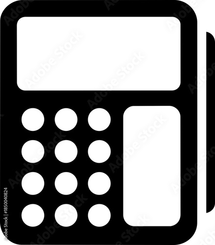 POS terminal icon for retail store management