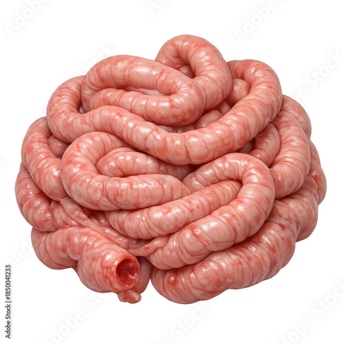 Intestine anatomy human digestive organ medical biology visceral tissue internal clinical model show intricate texture. Vivid science wonder inspire medical education insight