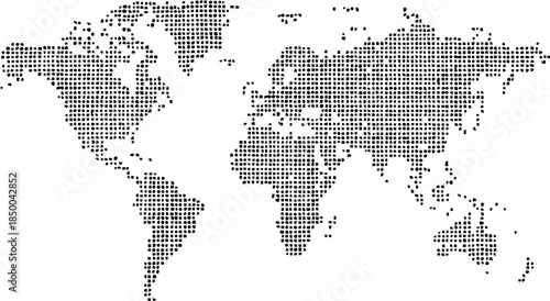Detailed world map vector with continents, countries, and geographic outlines for global infographics, travel posters, education, business presentations, and cartography design.