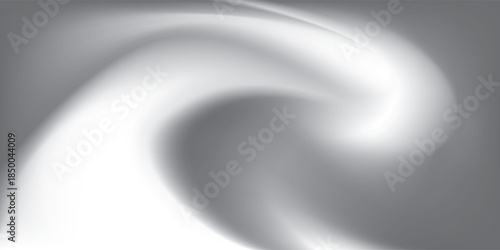 Abstract white and gray gradient background, steam, vapor pattern. Vector illustration.	