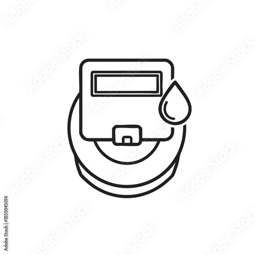 Medical Blood Glucose Meter Isolated on Transparent Background