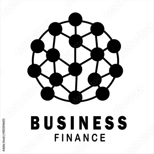 Clean, modern business and finance logo representing growth, trust, investment, stability, and corporate success. Ideal for companies, startups, banks, and professional financial brands.