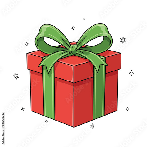 gift box vector illustration