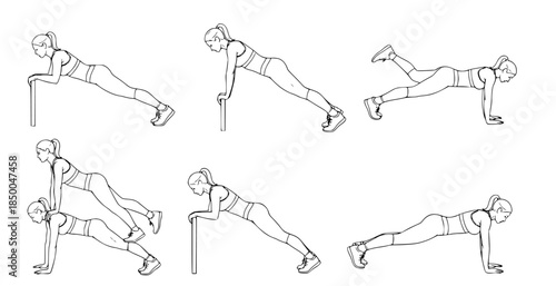 Bodyweight Plank Exercise Routine Mastering Core Strength with Dynamic Fitness Variations for All Levels